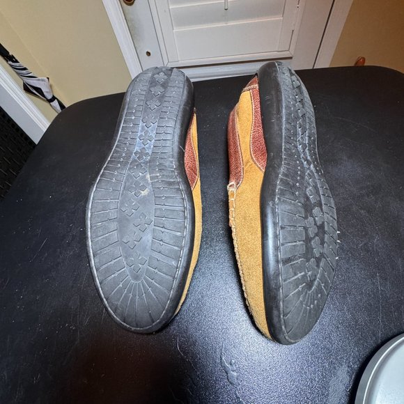 Martin Dingman size 9 suede/leather countrywear slipon driving loafers - Picture 6 of 13